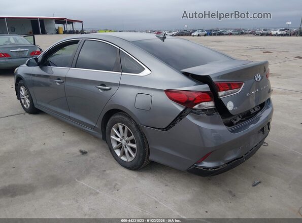 5NPE24AF4JH699728 2018 HYUNDAI SONATA Gray Հետևի ձախ