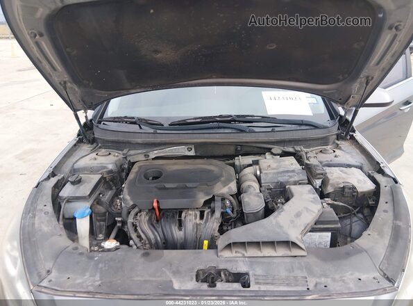 5NPE24AF4JH699728 2018 HYUNDAI SONATA Gray Հետևի տեսք
