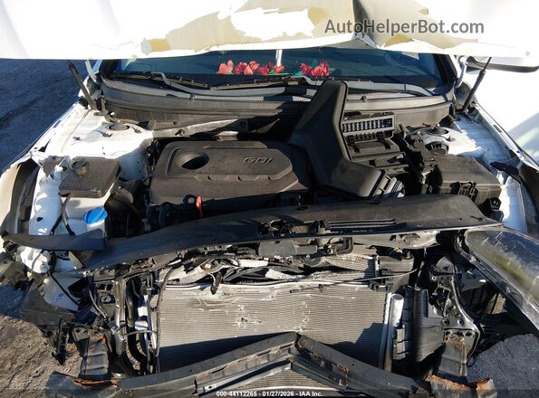 5NPE24AF4KH778396 2019 HYUNDAI SONATA White უკანა ხედი