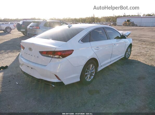 5NPE24AF4KH778396 2019 HYUNDAI SONATA White უკანა მარჯვენა