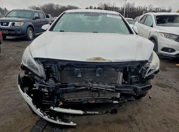 5NPE24AF6GH373924 2016 HYUNDAI SONATA White Vista frontal