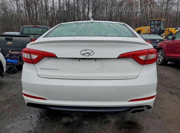 5NPE24AF6GH373924 2016 HYUNDAI SONATA White Vista trasera