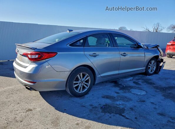 5NPE24AF7GH375679 2016 HYUNDAI SONATA Silver Задня права чверть