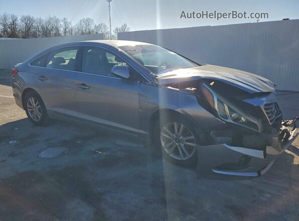 5NPE24AF7GH375679 2016 HYUNDAI SONATA Silver Передня права чверть