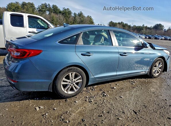 5NPE24AF7GH432740 2016 HYUNDAI SONATA Blue Tył prawy