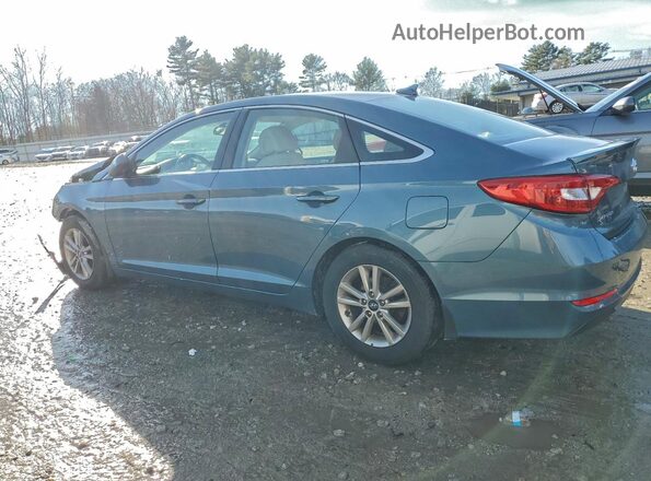 5NPE24AF7GH432740 2016 HYUNDAI SONATA Blue Tył lewy