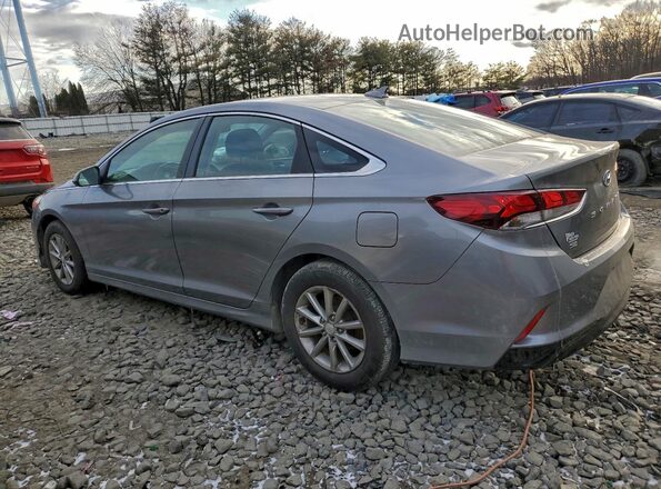 5NPE24AF7KH751175 2019 HYUNDAI SONATA Gray Հետևի ձախ
