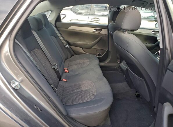 5NPE24AF7KH751175 2019 HYUNDAI SONATA Gray Հետևի նստատեղերի տեսք