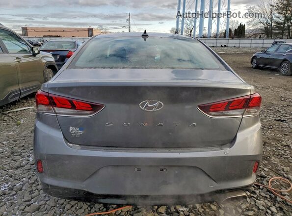 5NPE24AF7KH751175 2019 HYUNDAI SONATA Gray Հետևի տեսք