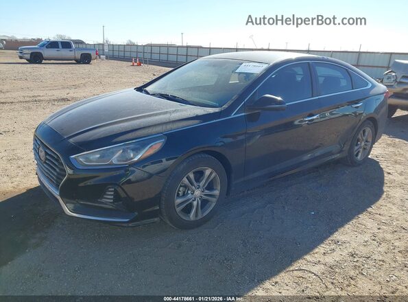 5NPE34AF0JH637434 2018 HYUNDAI SONATA Black 