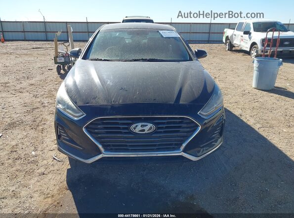 5NPE34AF0JH637434 2018 HYUNDAI SONATA Black 