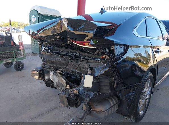 5NPE34AF0KH731069 2019 HYUNDAI SONATA Black Вид спереду
