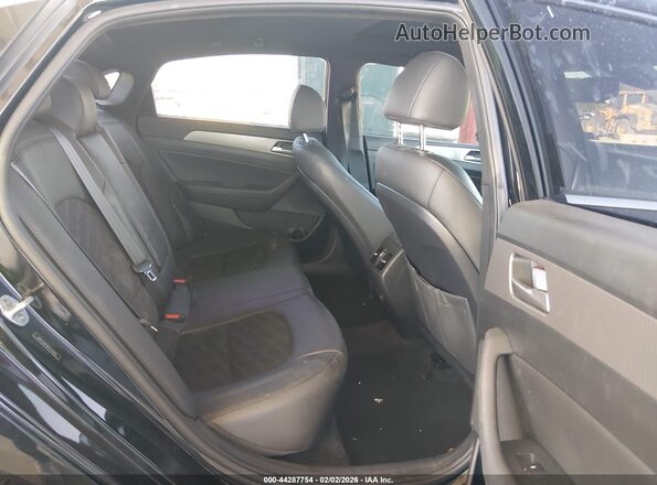 5NPE34AF0KH731069 2019 HYUNDAI SONATA Black Вид наклейки з VIN-кодом