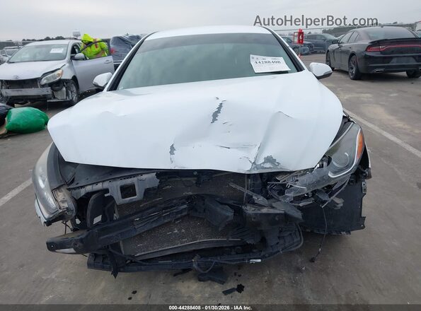 5NPE34AF1JH598059 2018 HYUNDAI SONATA Белый Вид задней части салона
