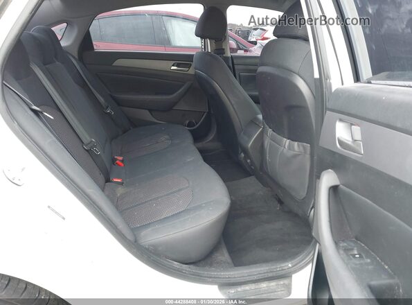 5NPE34AF1JH598059 2018 HYUNDAI SONATA Белый Вид наклейки с VIN-кодом