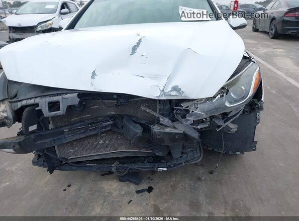 5NPE34AF1JH598059 2018 HYUNDAI SONATA Белый Вид спереди