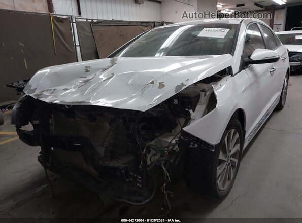 5NPE34AF2GH398459 2016 HYUNDAI SONATA White Widok z przodu