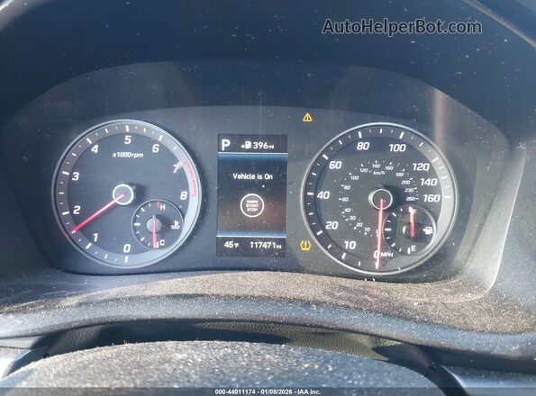 5NPE34AF2JH722968 2018 HYUNDAI SONATA Белый Вид задних сидений