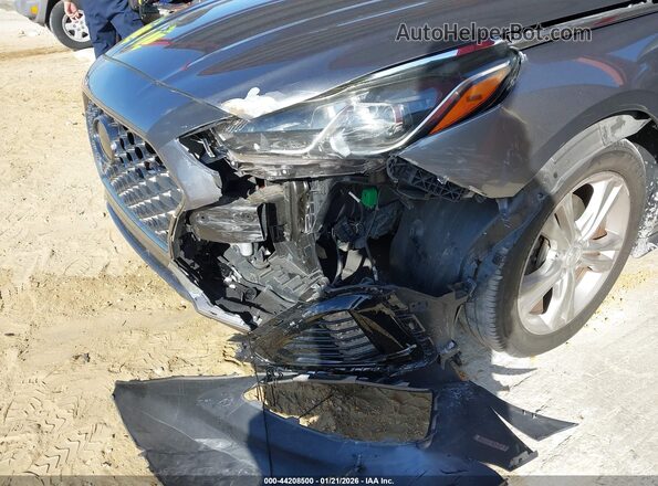 5NPE34AF3JH701661 2018 HYUNDAI SONATA Серый Вид спереди
