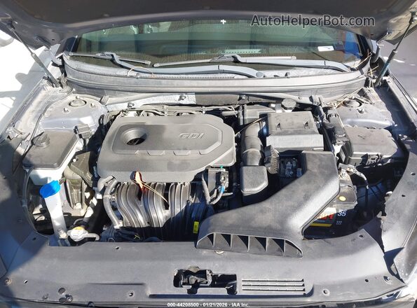 5NPE34AF3JH701661 2018 HYUNDAI SONATA Серый Вид сзади