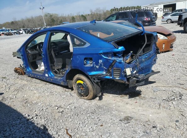 5NPE34AF4JH637940 2018 HYUNDAI SONATA Синий Задняя левая четверть