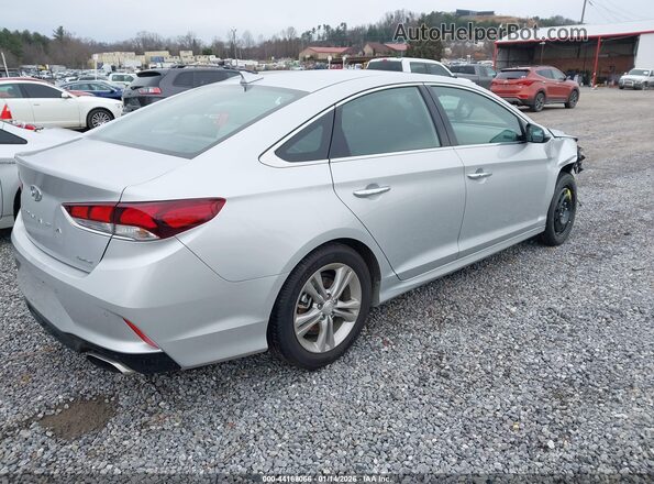 5NPE34AF5JH689836 2018 HYUNDAI SONATA Silver Tył prawy