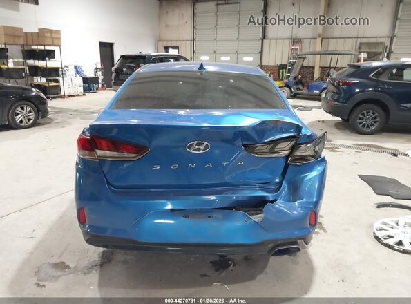 5NPE34AF6JH631122 2018 HYUNDAI SONATA Blue 