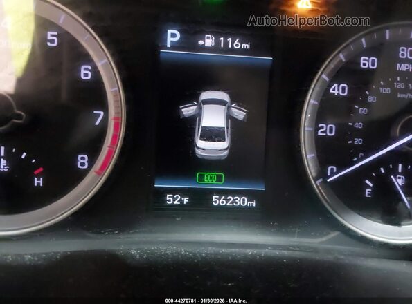 5NPE34AF6JH631122 2018 HYUNDAI SONATA Blue 