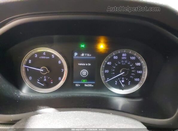 5NPE34AF6JH631122 2018 HYUNDAI SONATA Blue Հետևի նստատեղերի տեսք