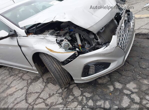 5NPE34AF6KH808348 2019 HYUNDAI SONATA Silver წინა ხედი