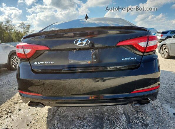 5NPE34AF7HH453604 2017 HYUNDAI SONATA Black Vista trasera