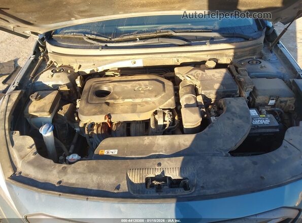 5NPE34AF9GH274012 2016 HYUNDAI SONATA Blue Հետևի տեսք