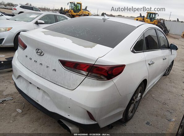 5NPE34AF9JH642549 2018 HYUNDAI SONATA Белый 