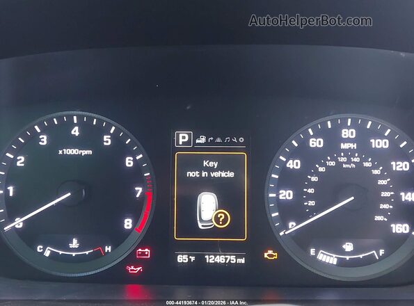 5NPE34AFXHH454553 2017 HYUNDAI SONATA Серебряный Вид задних сидений