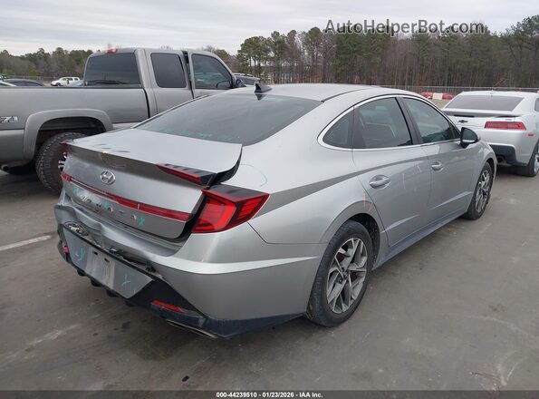 5NPEF4JA0LH017486 2020 HYUNDAI SONATA Серебряный Задняя правая четверть