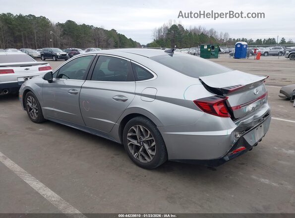 5NPEF4JA0LH017486 2020 HYUNDAI SONATA Серебряный Задняя левая четверть