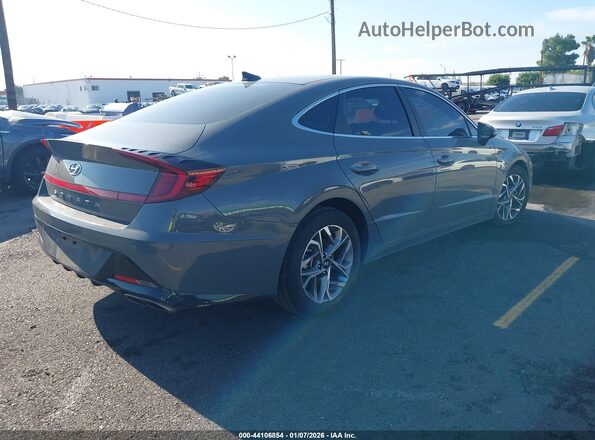 5NPEF4JA0LH021800 2020 HYUNDAI SONATA Серый Задняя правая четверть