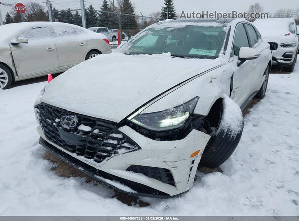 5NPEF4JA0MH099561 2021 HYUNDAI SONATA White Front view