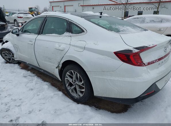 5NPEF4JA0MH099561 2021 HYUNDAI SONATA White 360 interior view