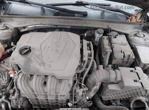 5NPEF4JA3MH089879 2021 HYUNDAI SONATA Gray უკანა ხედი