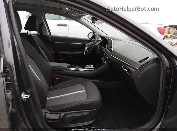5NPEF4JA3MH089879 2021 HYUNDAI SONATA Gray წინა სალონის ხედი