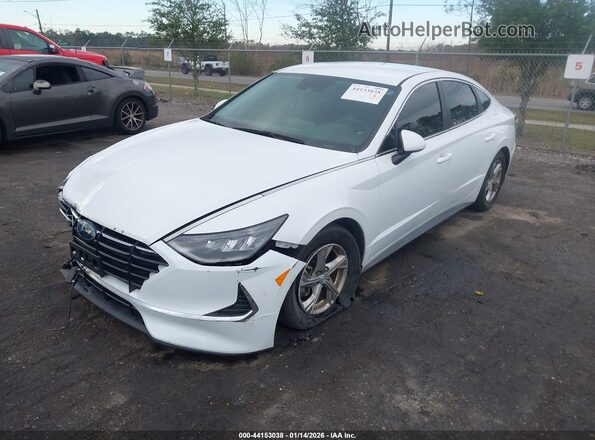 5NPEG4JA2MH079809 2021 HYUNDAI SONATA White 