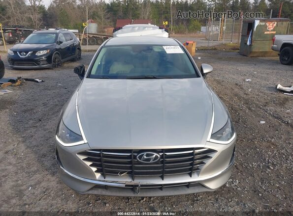 5NPEG4JA6MH080929 2021 HYUNDAI SONATA Silver Вид панелі приладів