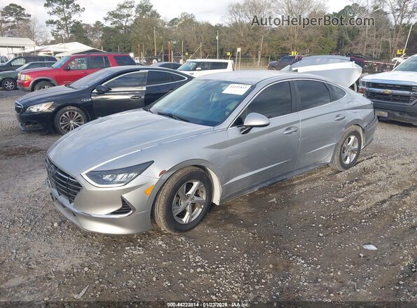 5NPEG4JA6MH080929 2021 HYUNDAI SONATA Silver Передня ліва чверть