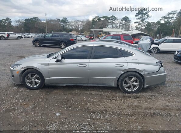 5NPEG4JA6MH080929 2021 HYUNDAI SONATA Silver Вид задньої частини салону
