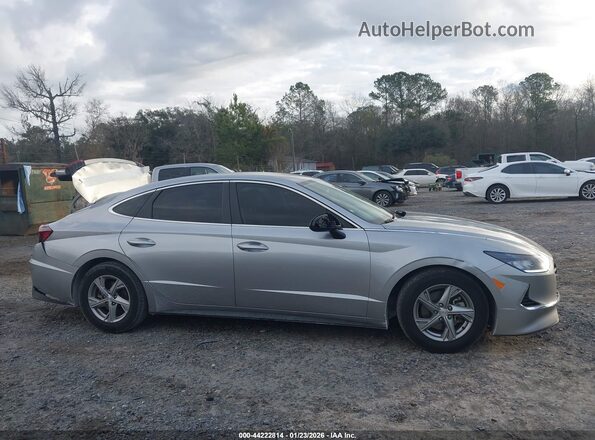5NPEG4JA6MH080929 2021 HYUNDAI SONATA Silver Вид щитка приладів