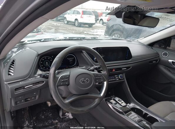 5NPEH4J22MH076141 2021 HYUNDAI SONATA Gray 