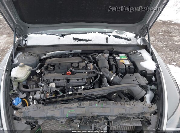 5NPEH4J22MH076141 2021 HYUNDAI SONATA Gray Widok z tyłu