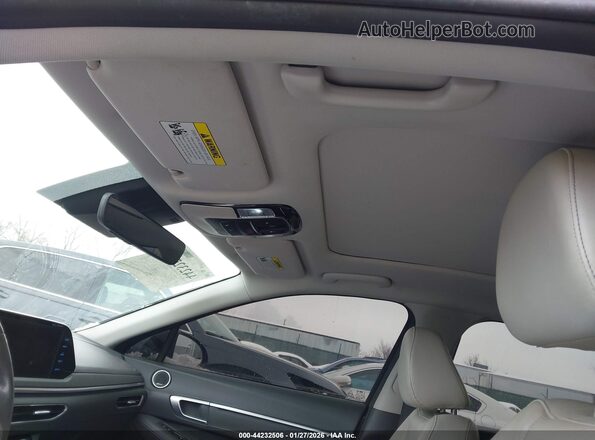 5NPEH4J22MH076141 2021 HYUNDAI SONATA Gray 