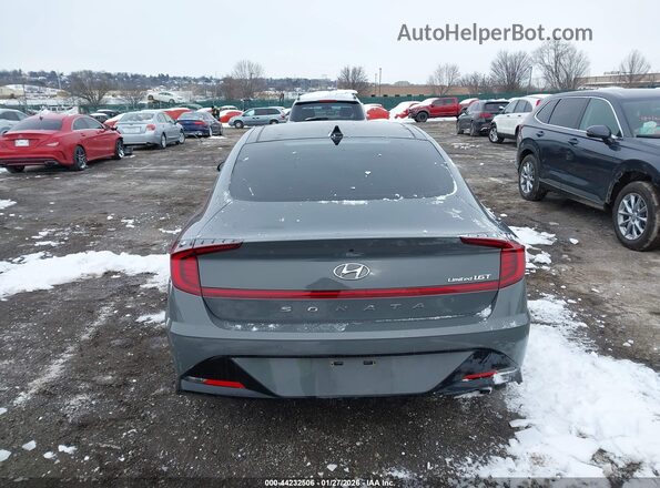 5NPEH4J22MH076141 2021 HYUNDAI SONATA Gray 